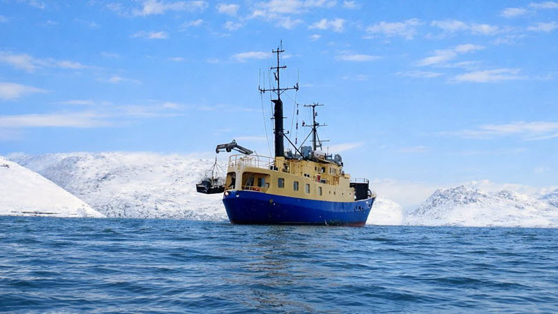 M/S Tulu, the polar expedition vessel used on West Coast departures from June to July
